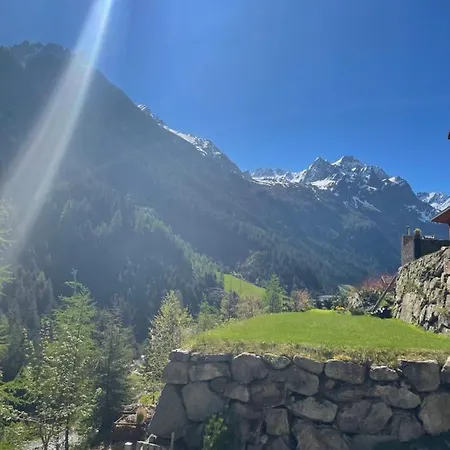 Haus am Steinbockzentrum St. Leonhard im Pitztal Exterior foto